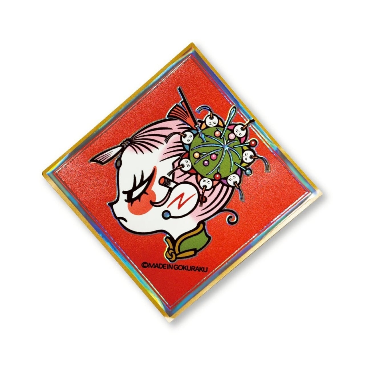 ギブミ〜!トモタカ『唐子針山』 | うごく!ステッカー屋さん ギブミ〜!トモタカ『唐子針山』 | うごく!ステッカー屋さん