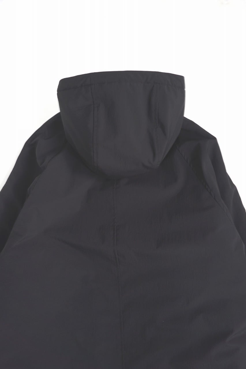 Nylon Padded Hoodie Coat