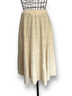 Knit flare skirt