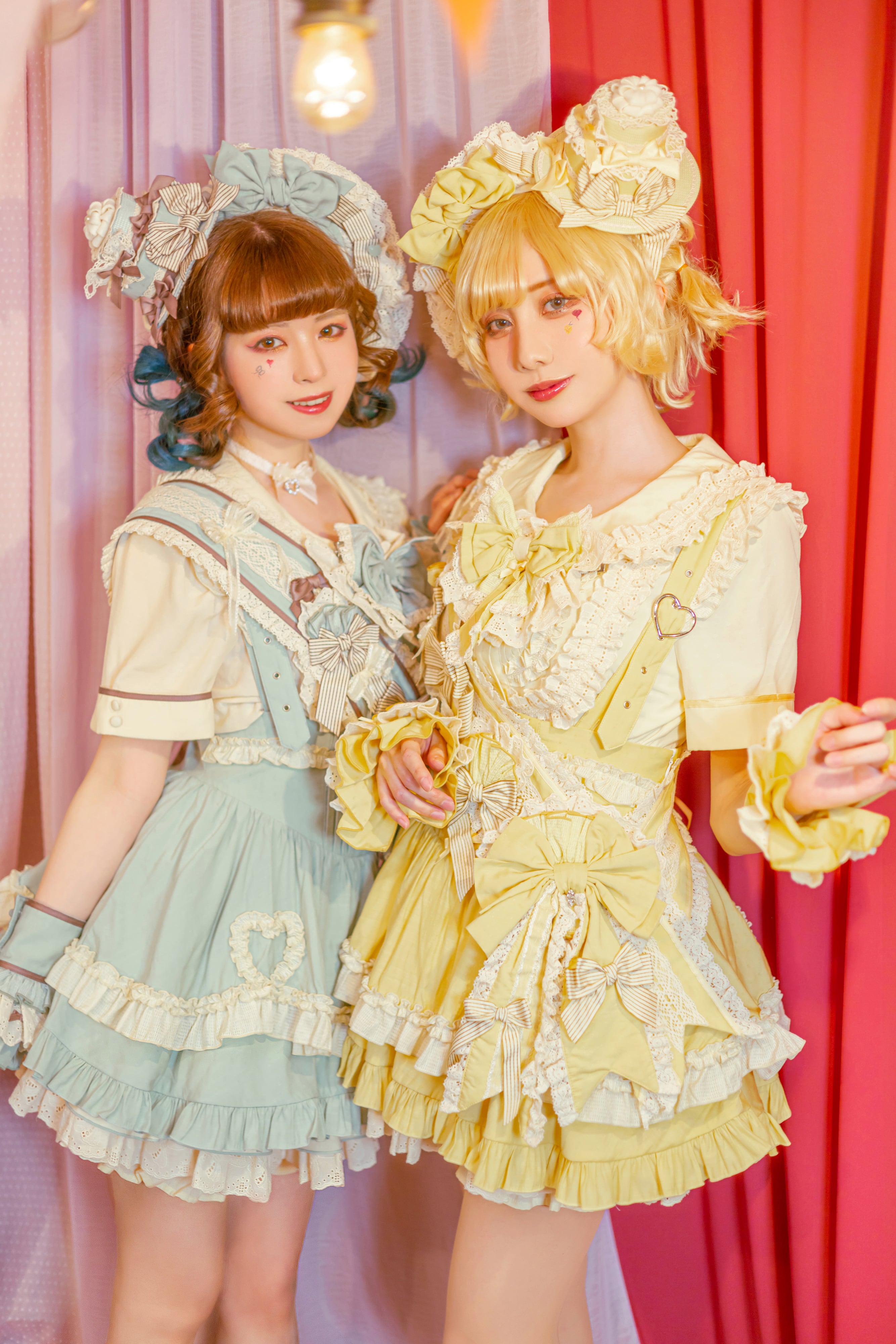 そら様ビーティングハート　シャンパンゴールド　ロングダウンベスト そら様ビーティングハートシャンパンゴールドロングダウンベスト