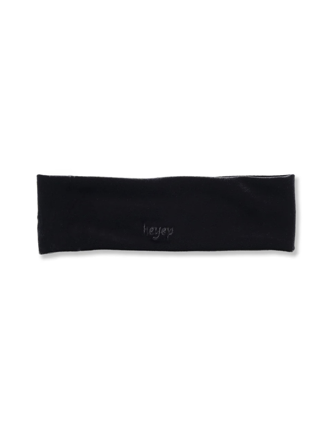 heyep へイップ  / Velour Logo Hairband - 4