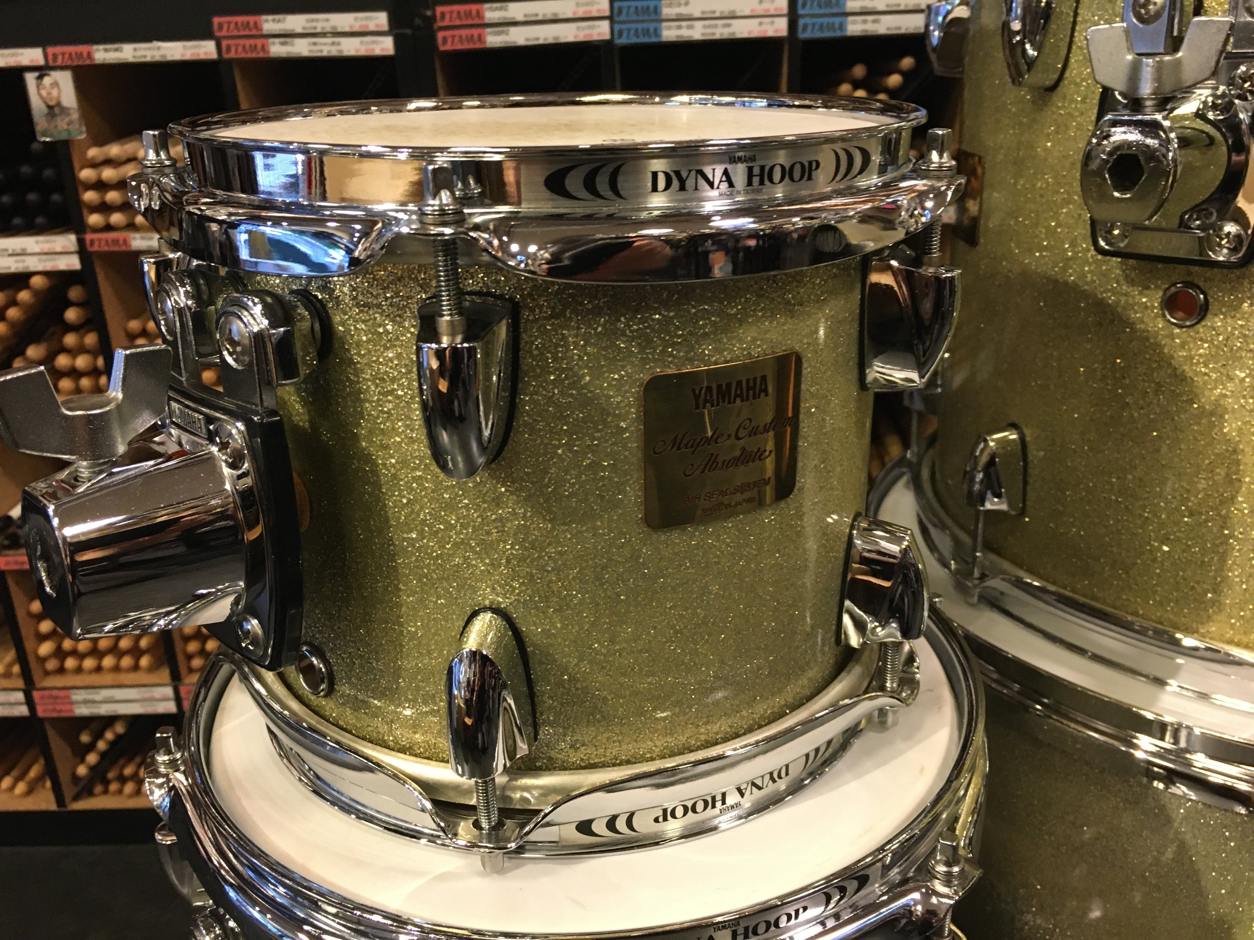 [日本製 USED] YAMAHA MAPLE CUSTOM ABSOLUTE DRUM SET ...