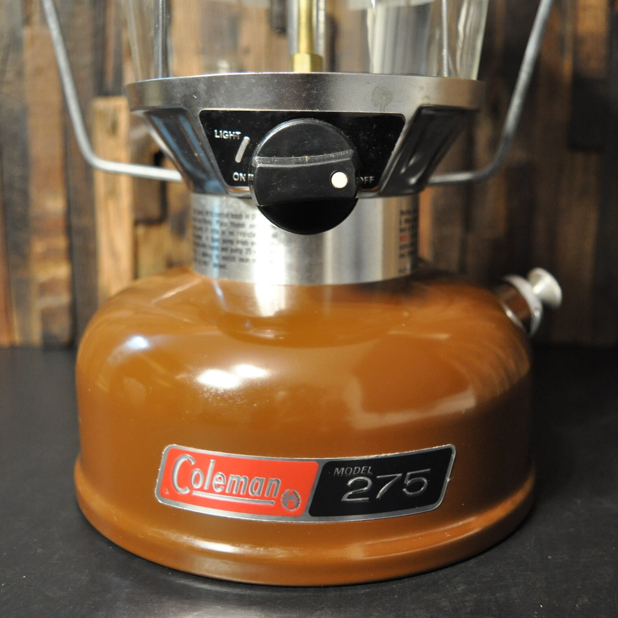 コールマン 275-710 1979年9月製造 ブラウン ツーマントル ランタン