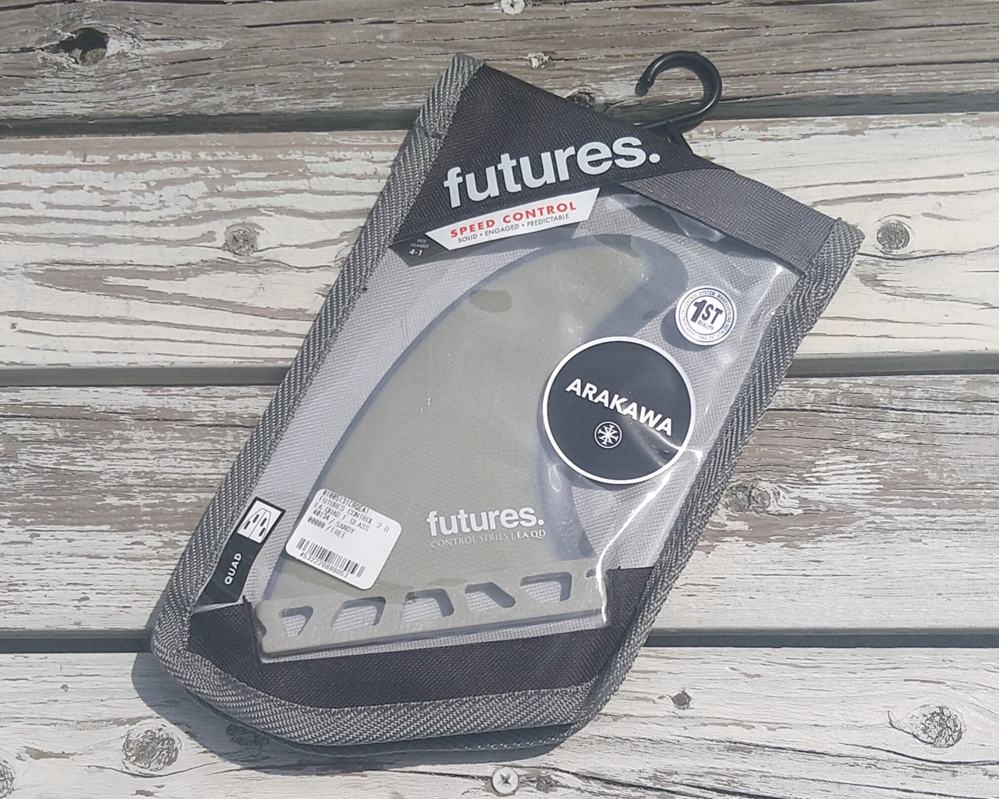 FUTURES FIN フューチャーフィン】 CONTROL2.0EA QUAD エリック