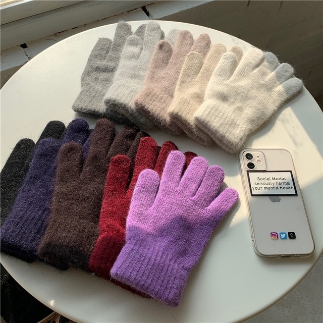 オータムウィンターグローブ セット 大人ガーリー スウィート キュート カジュアル 秋物 冬物 1号婦人59502839437