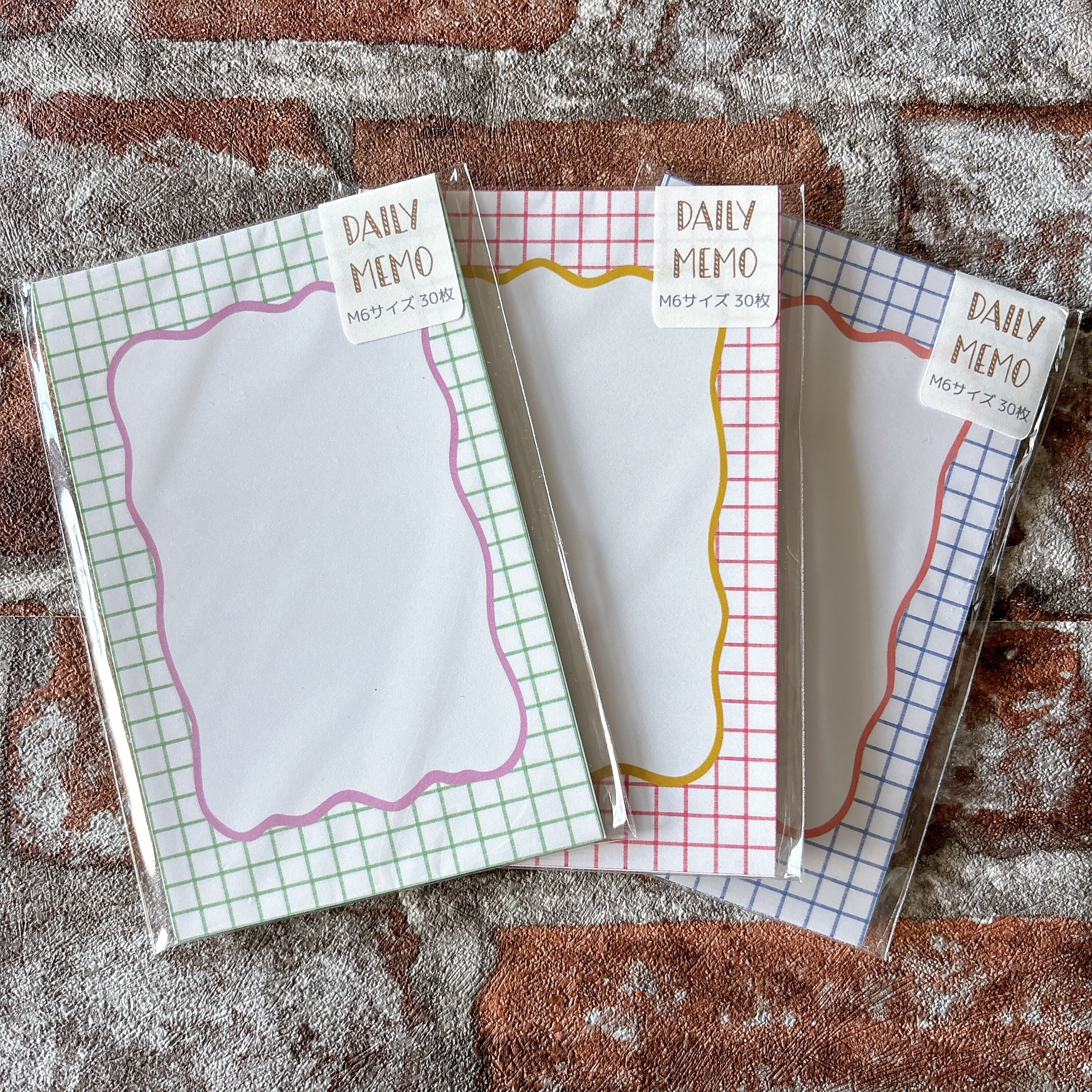 DAILY MEMO｜M6メモ帳・M6手帳リフィル対応メモ（30枚）