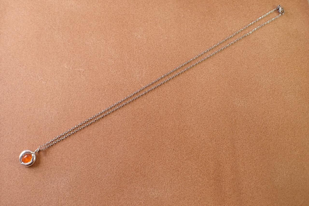 オパールペンダントトップ ブラス(真鍮) [D11‐92]