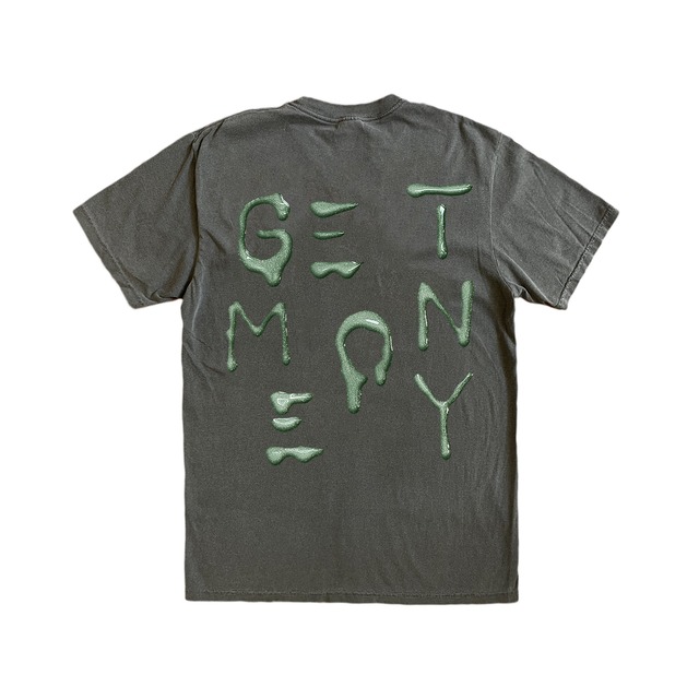 "GET MONEY" Dripping Letter Tshirt
