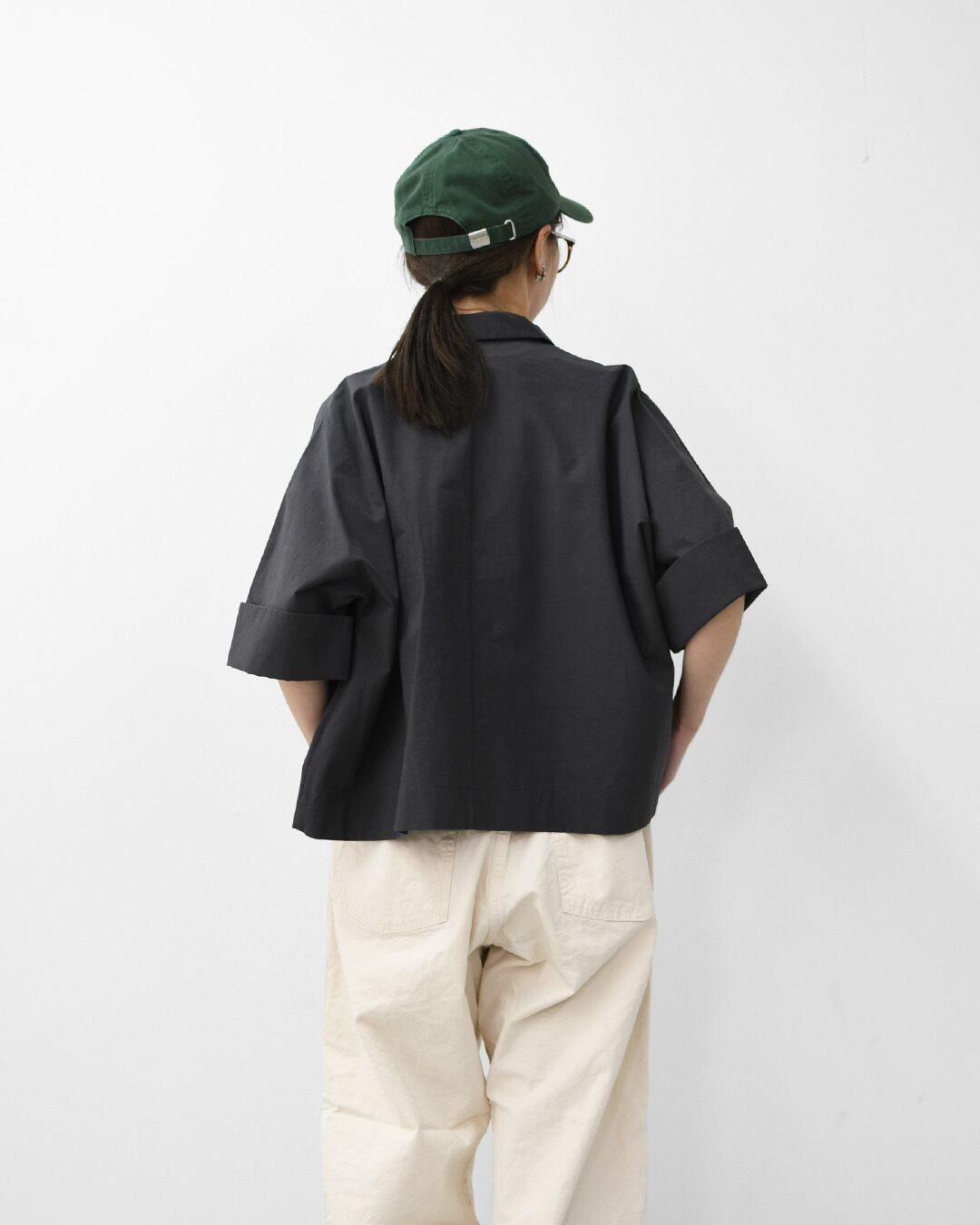 DANTON [ダントン]W COTTON DOLMAN WORK SHIRT[DT-B0345SOD] ダブル