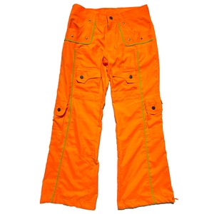 “SOIL” y2k PSYCHEDELIC TRIPPERS technical raver pants