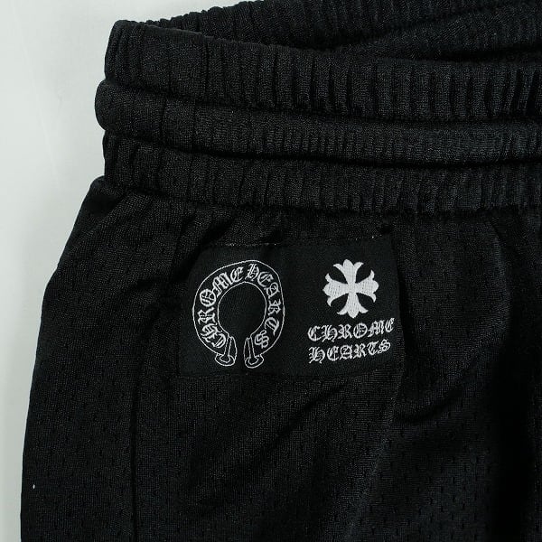 Size【L】 CHROME HEARTS クロム・ハーツ MESH VARSITY SHORTS BLACK