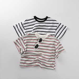 【BABY&KID】夏新作　ボーダー半袖Tシャツ