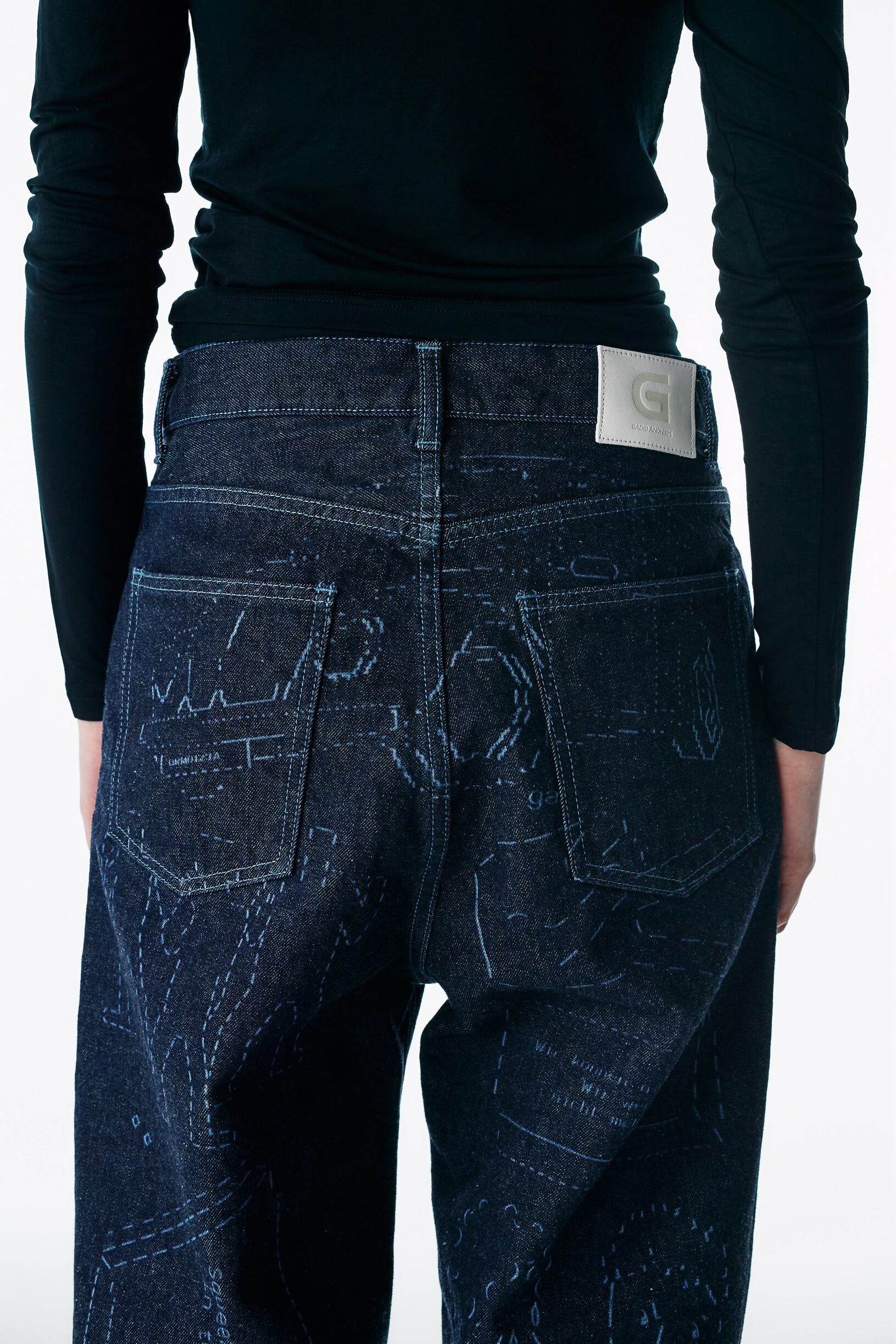 gadid anoniem REGO デニムsize0