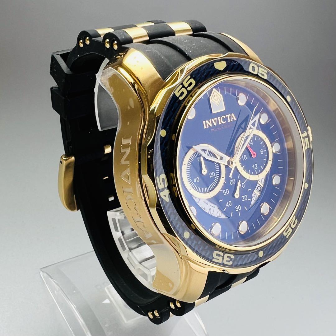 未使用】INVICTA インビクタ サブアクア ゴールド ブラック クォーツ