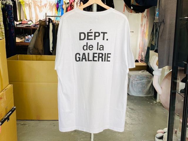 GALLERY DEPT FRENCH COLLECTOR S/S TEE WHITE LARGE 51054