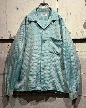 【Caka otto】 50’s〜60’s “CAMPUS” Vintage L/S Open Collar Shirt