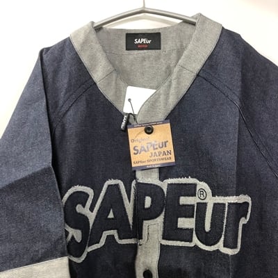 【XL】SAPEur Denim Shooting Shirt