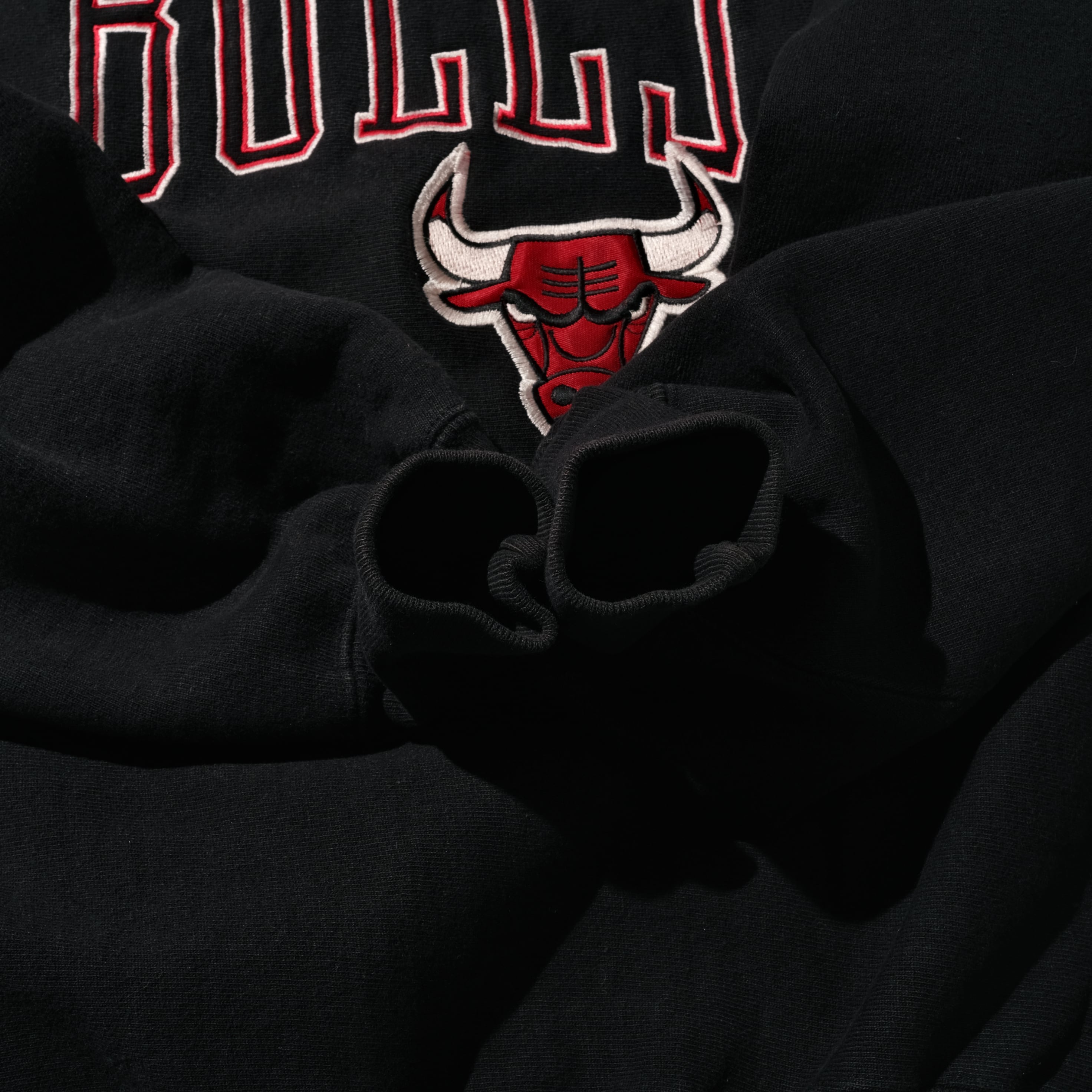 90's Champion BULLS black Reverse Weave made in USA [L] | goodbuy