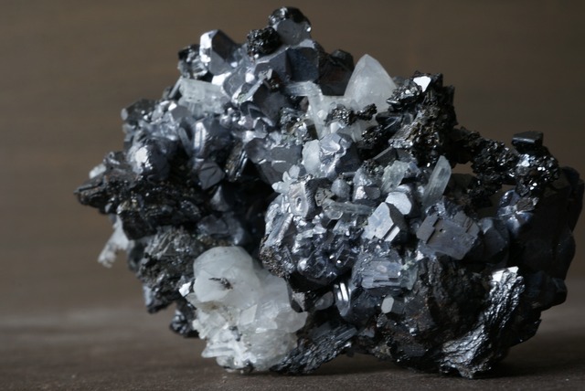 ガレナ/カルサイト/クォーツ Galena / Calcite / Quartz 878