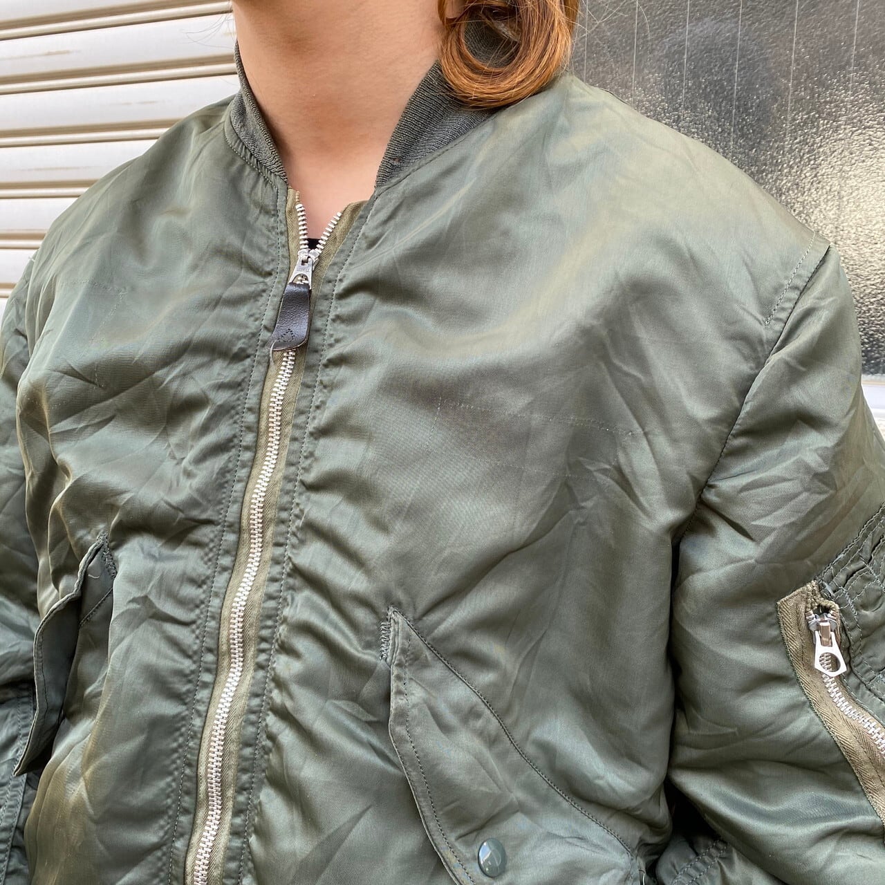 77年納品 70年代 ビンテージ USAF 米軍実品 L-2B ミリタリー フライト 