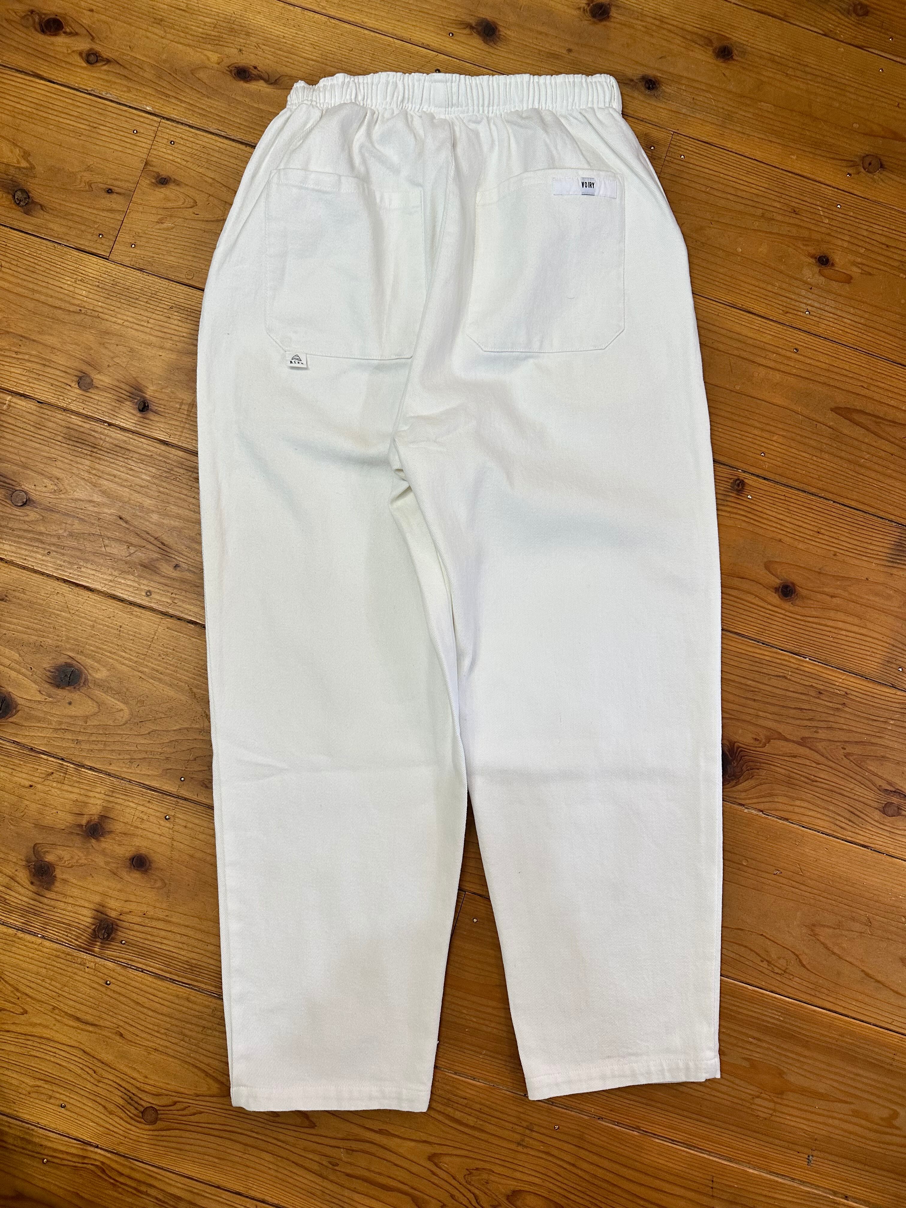 VOIRY×BSKK SECOND WHITE DENIM PANTS | bskk