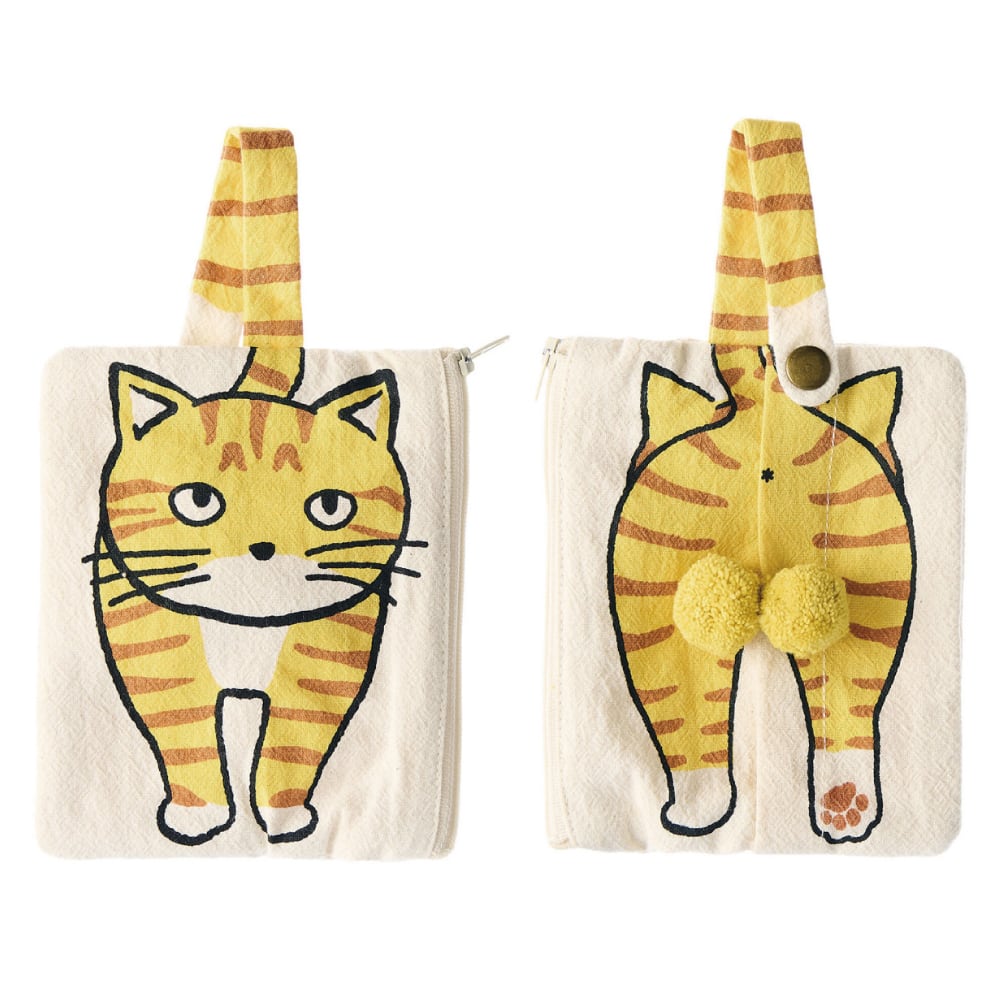 猫ポケットティッシュ入れ(ニャンタマ)チャトラ