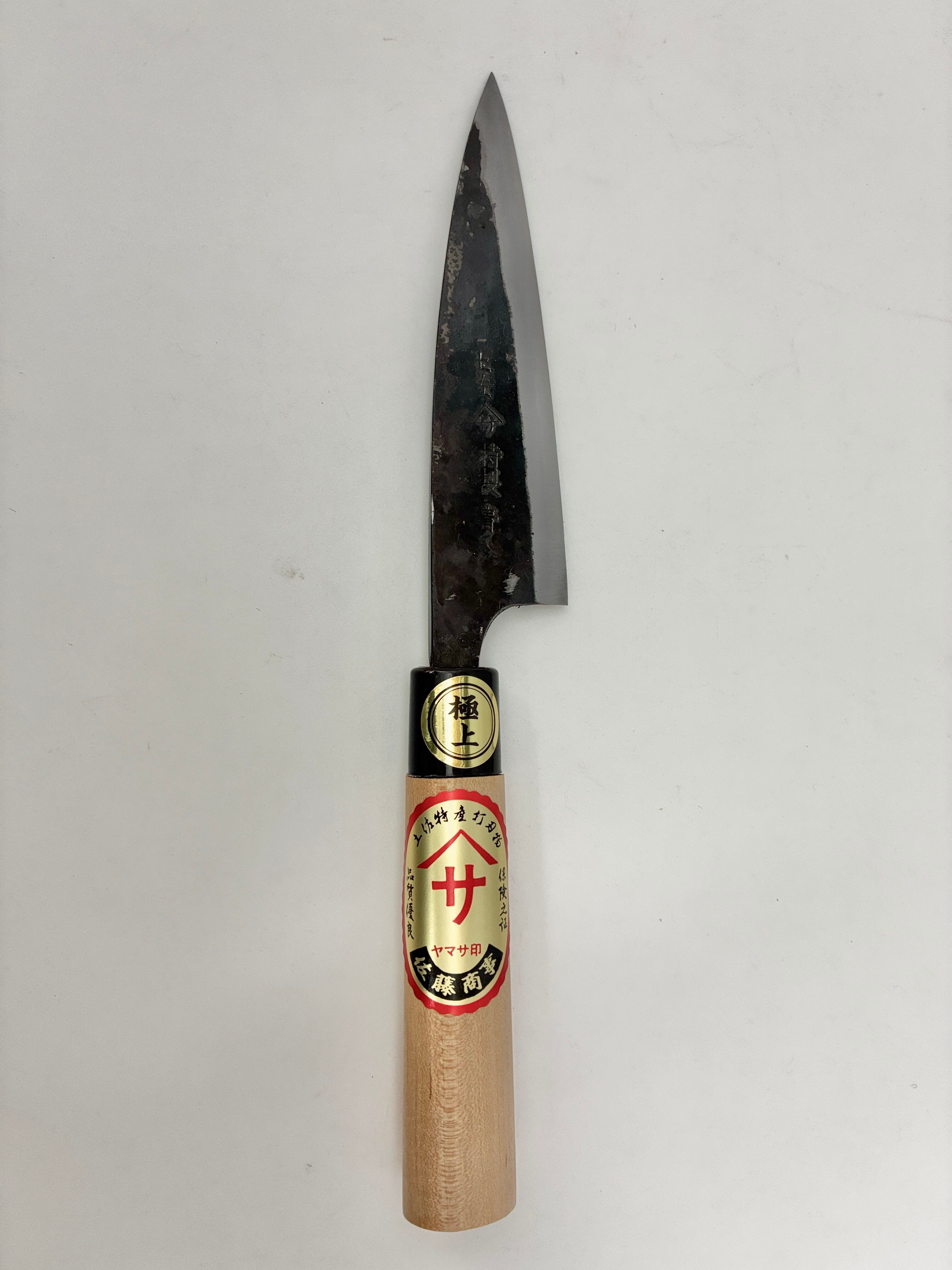 黒打両刃 舟行包丁 165mm 青紙鋼 | ヤマサ刃物