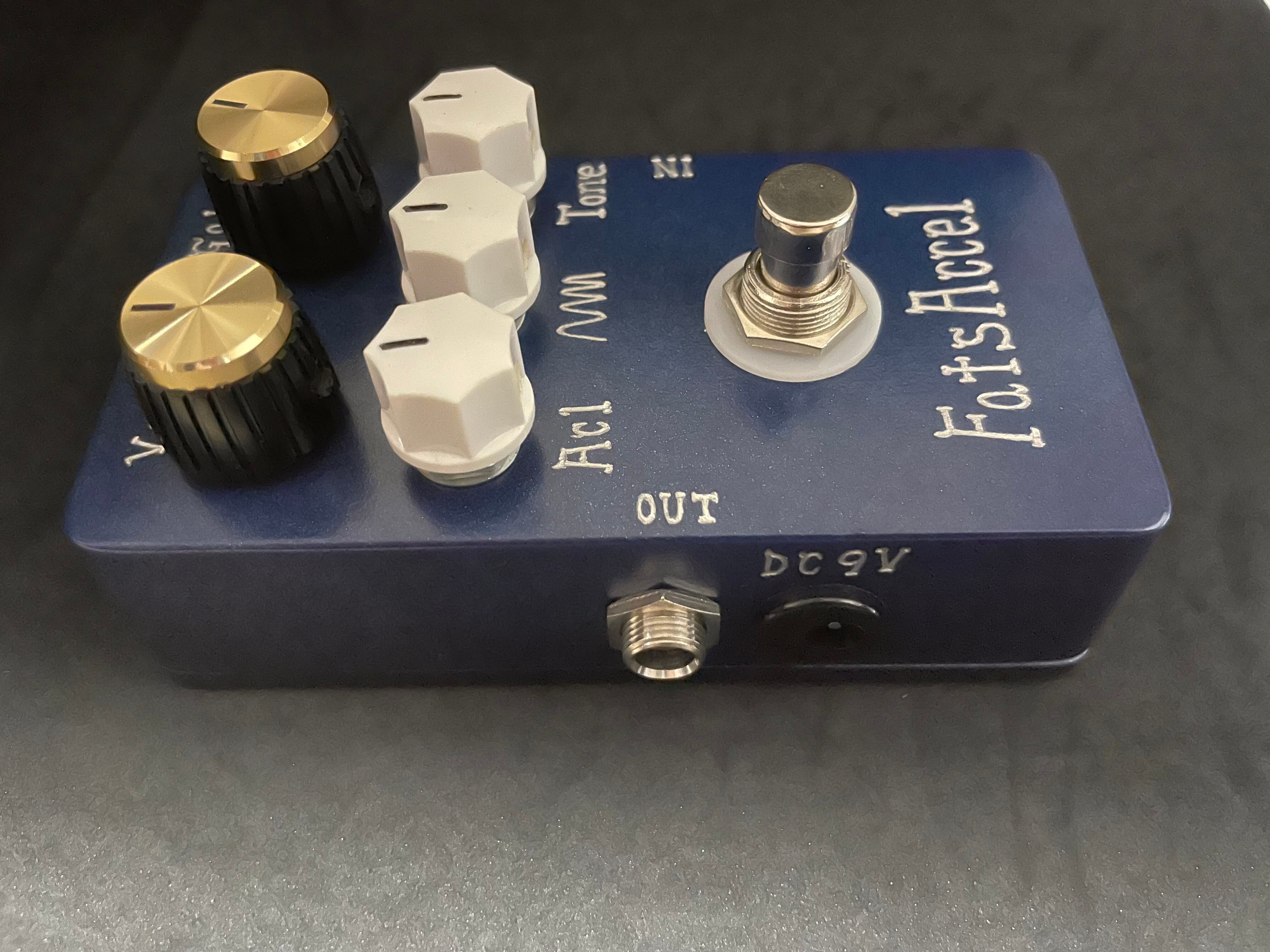 ファッツアクセル（ギャラクシーブルー）:ゲイン アクセラレイ