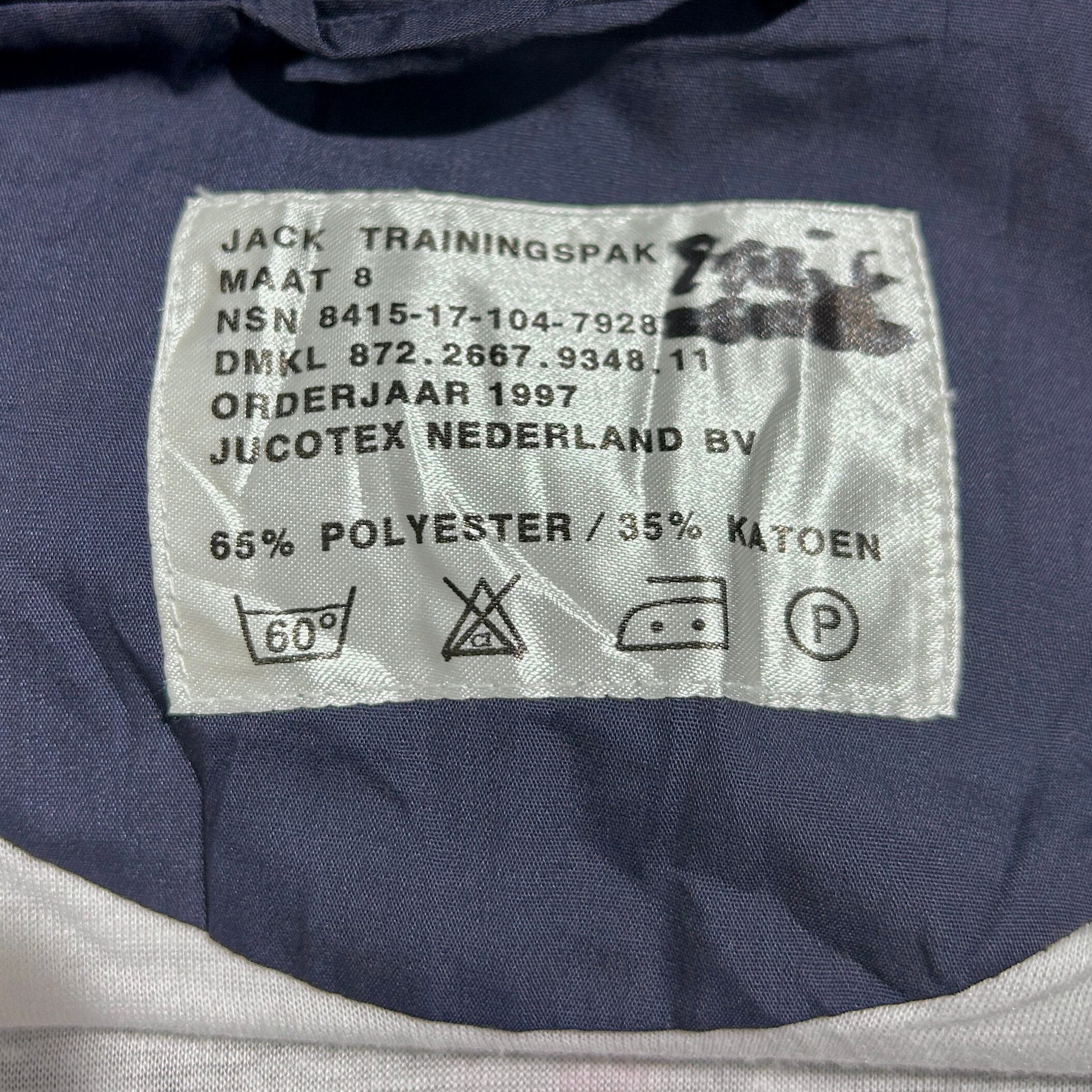 dutch military】training jacket オランダ軍 トレーニング ジャケット