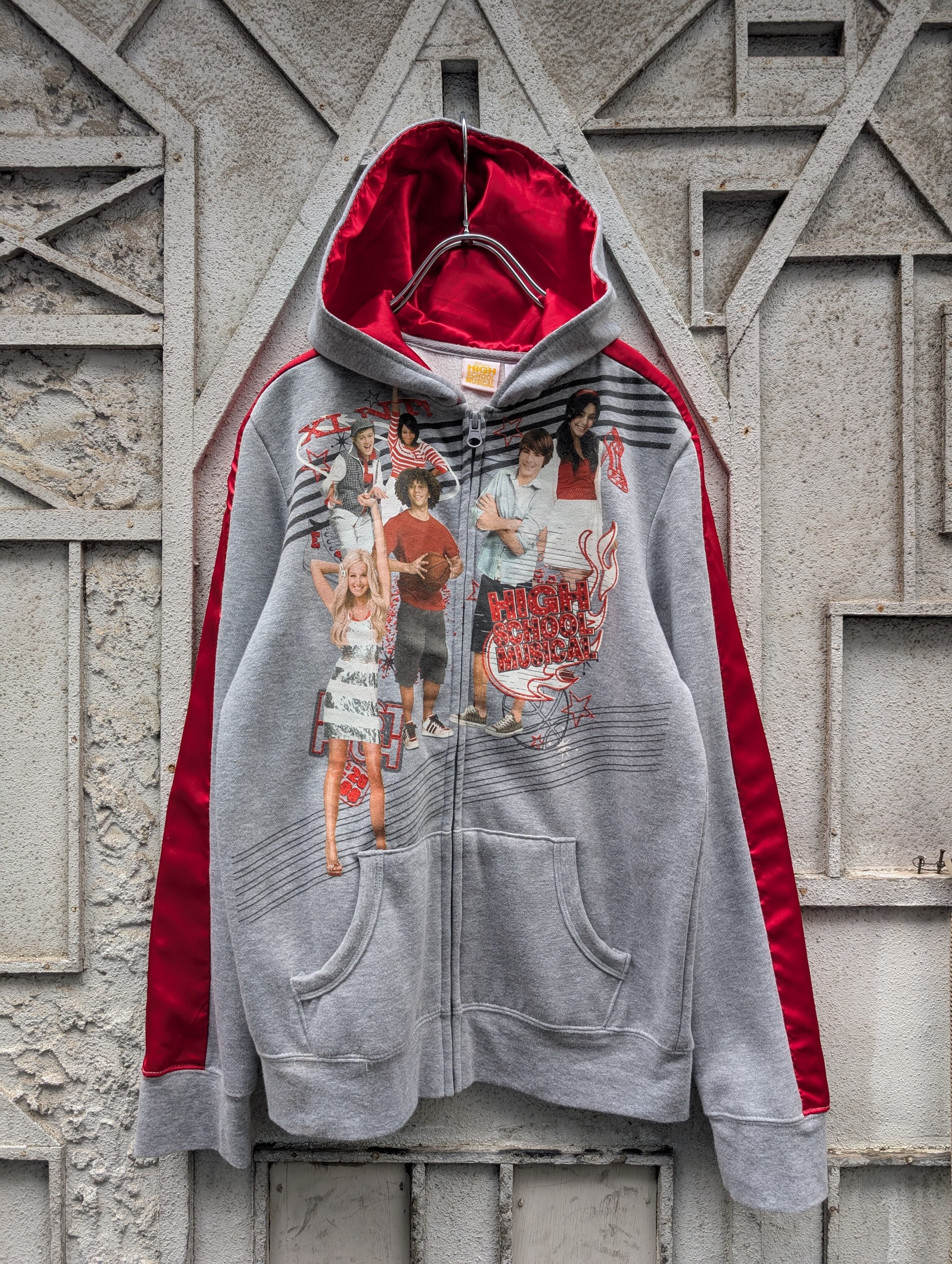 "HIGH SCHOOL MUSICAL" zip up hoodie