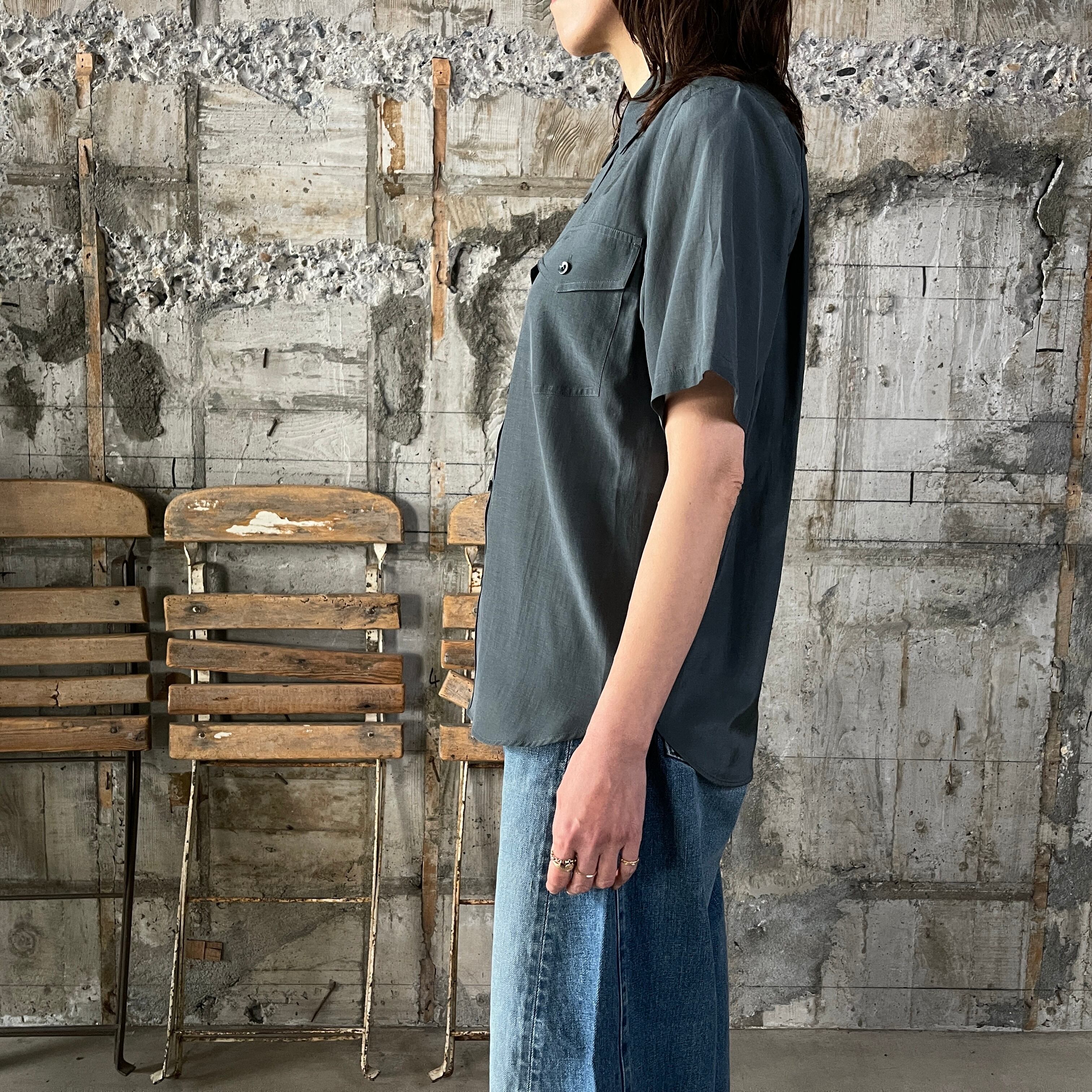 HYKE【ハイク】 TA/C LAWN SHIRT (15240) | glamour online
