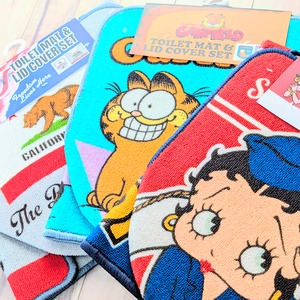 ✨️トイレもワクワクHAPPY✨️【 Betty Boop（ ベティ・ブープ ） 】TOILET MAT & LID COVER トイレマット&蓋カバー (マット裏面滑り止め加工 ) / アメリカンマット / ふかふかマット〚アメリカン雑貨 アメトイ〛
