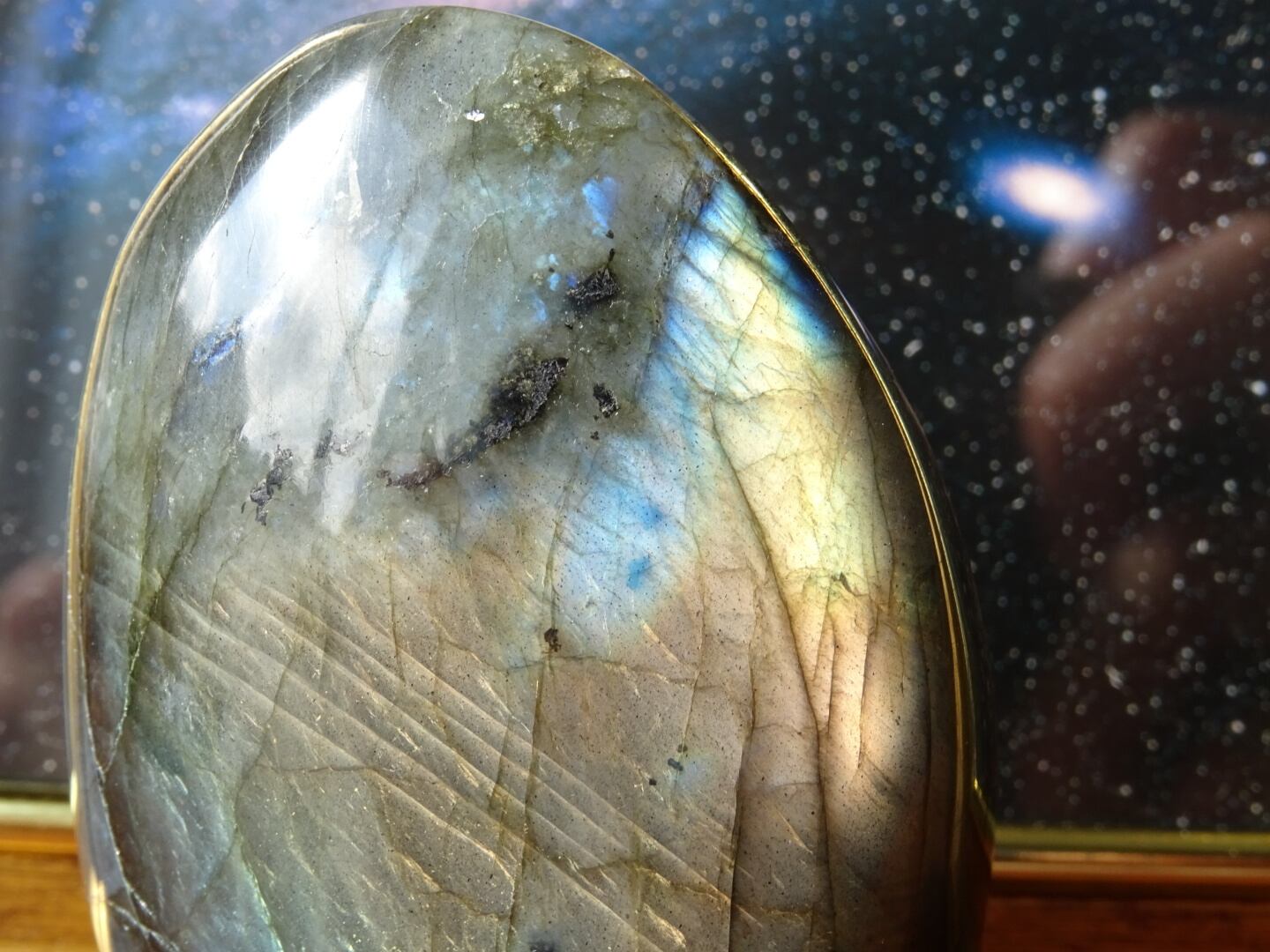 「COSMOS BASE」 ラブラドライト・フリーフォーム