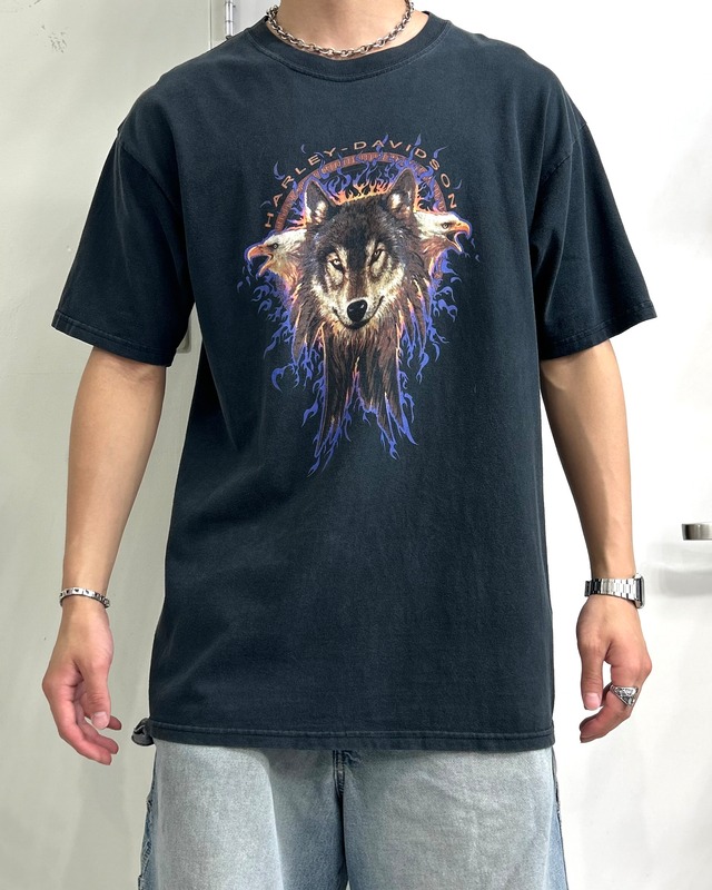 00’s Harley Davidson Design Tee【Roots店】
