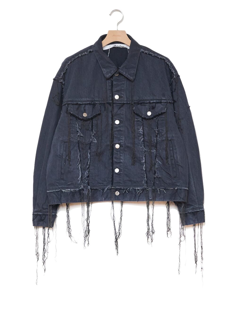 希少 midorikawa 19ss カバーオール 26SS】Midorikawa DENIM JACKET (BLACK) MID26SS-JK03 | IAAAM ONLINE