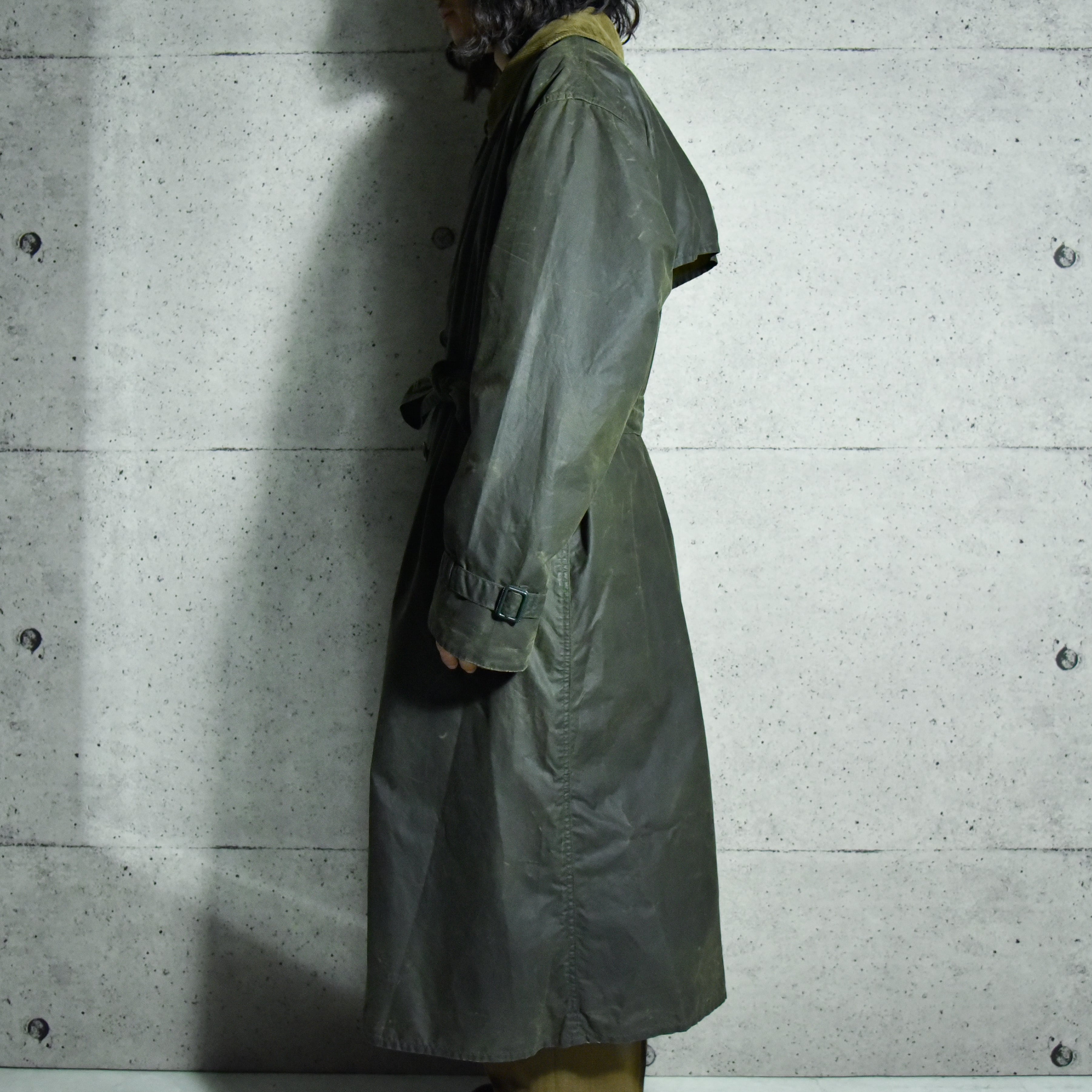 80s Barbour TRENCH COAT バブアー トレンチコート 3ワラント 3