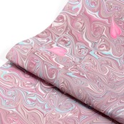 リバーシブル半巾帯 ❤︎［bitter chocolat framboise mousse］ピーコック崩し×マーブル