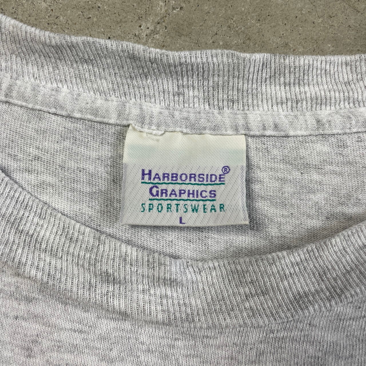 90年代 USA製 HARBORSIDE GRAPHICS ラッコ アニマル アート プリントT 