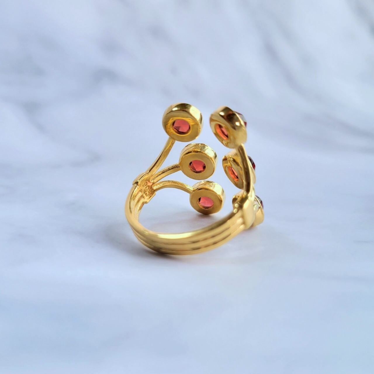 【即納】Orb Bouquet *GARNET* -anelli-