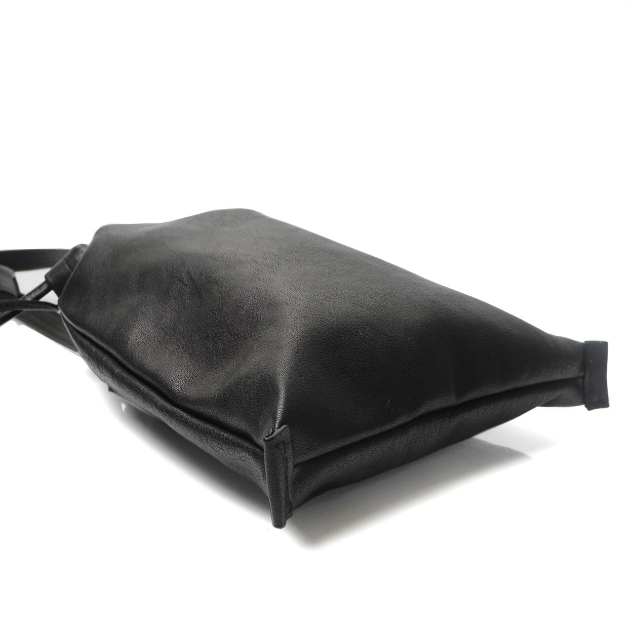 203ABG01 Leather cell phone bag 'drawstring' ショルダーバッグ