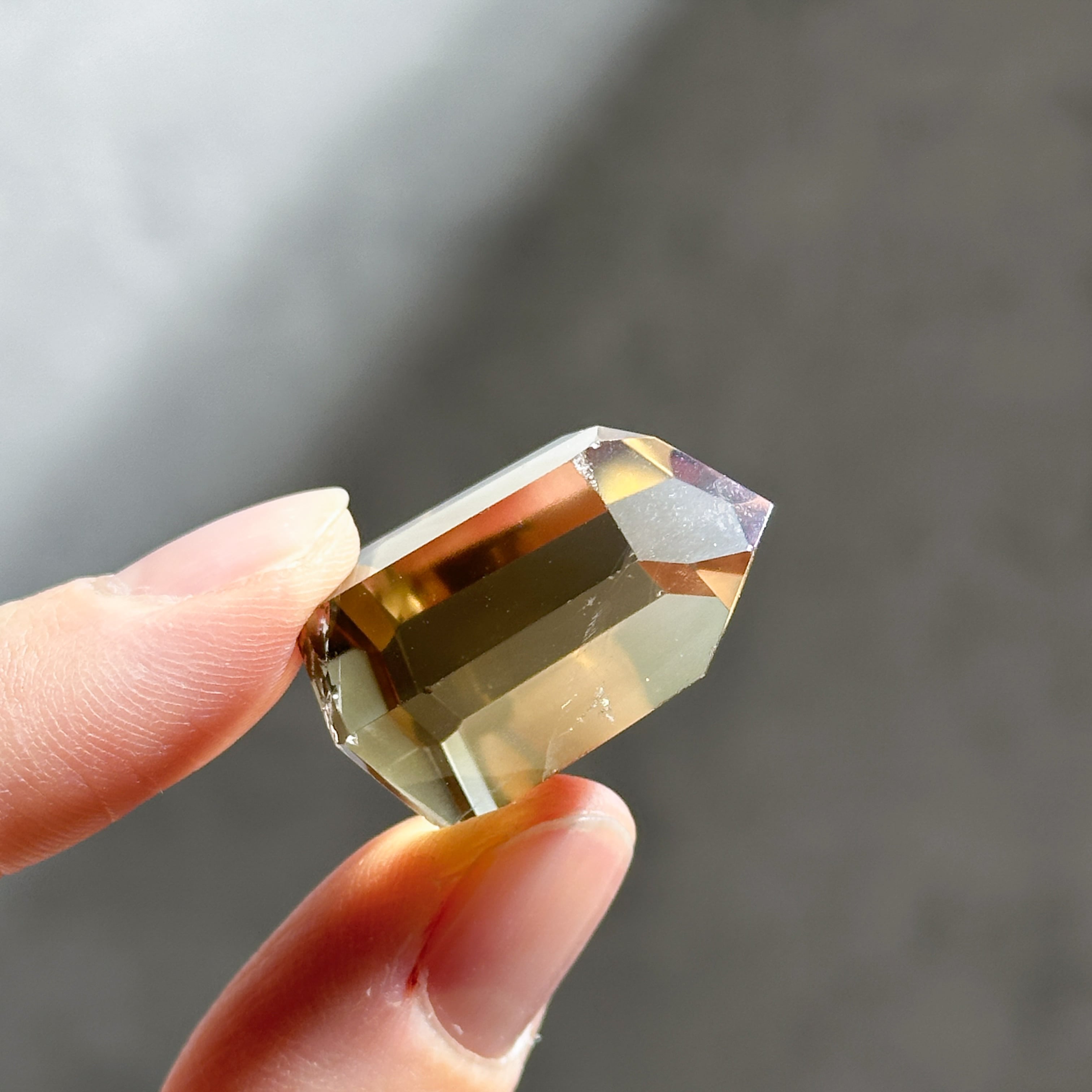 シトリン（黄水晶） タワー3個set 12◇ Citrine ◇ 天然石・鉱物