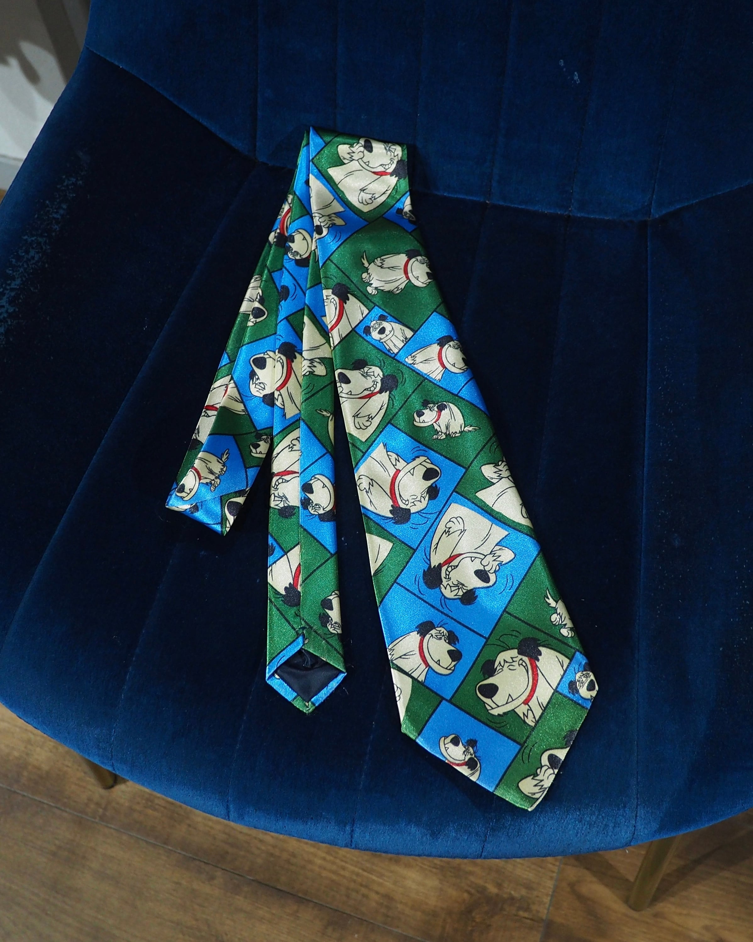 1994s " SEGA " Funny Dog printed vintage Tie