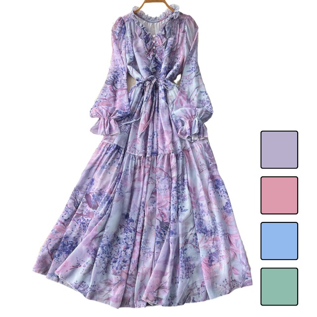 フルールヴェールワンピース 4color L2116