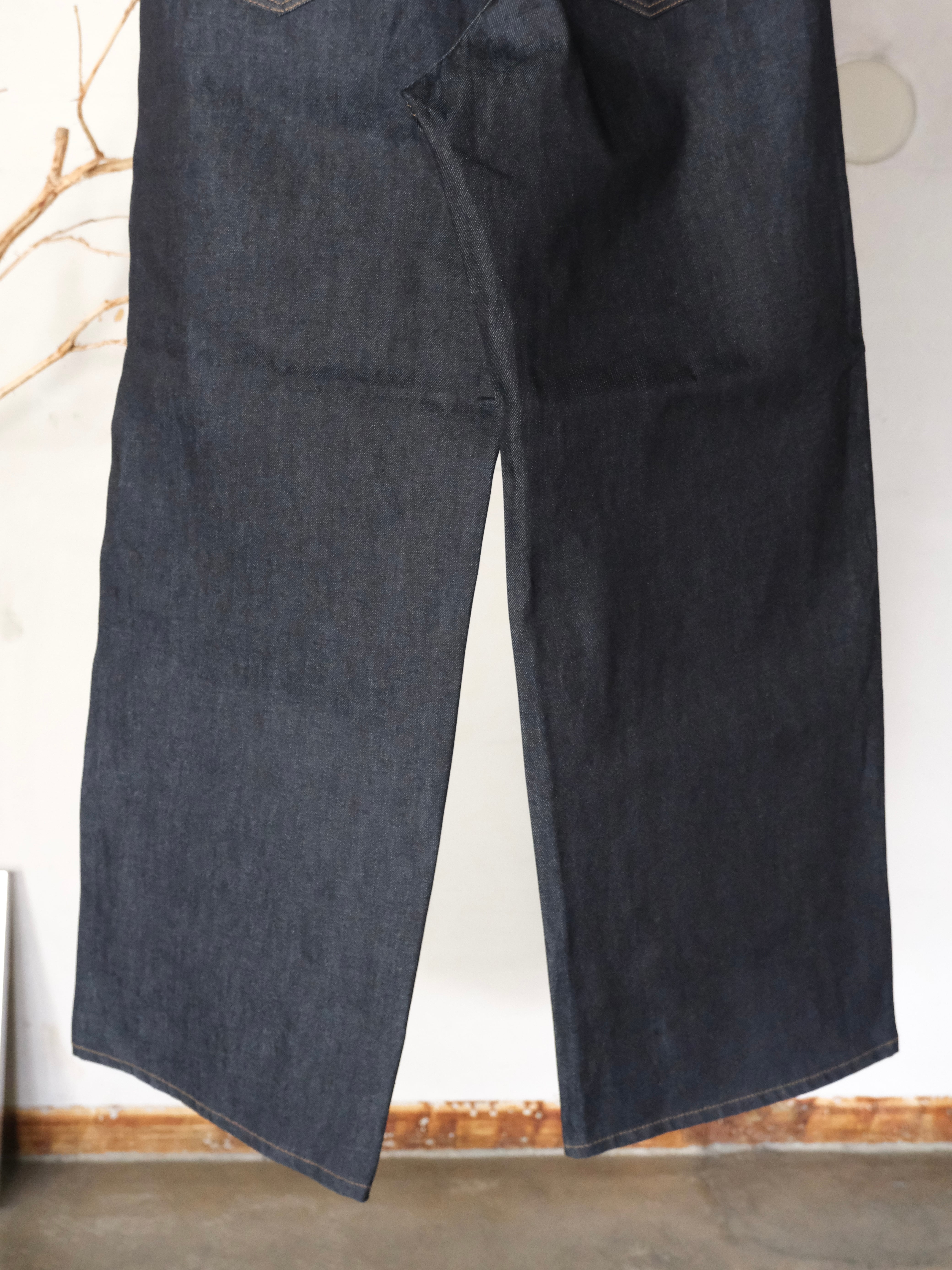 DAIRIKU】 Wide Rigid Denim Pants | THE OUR