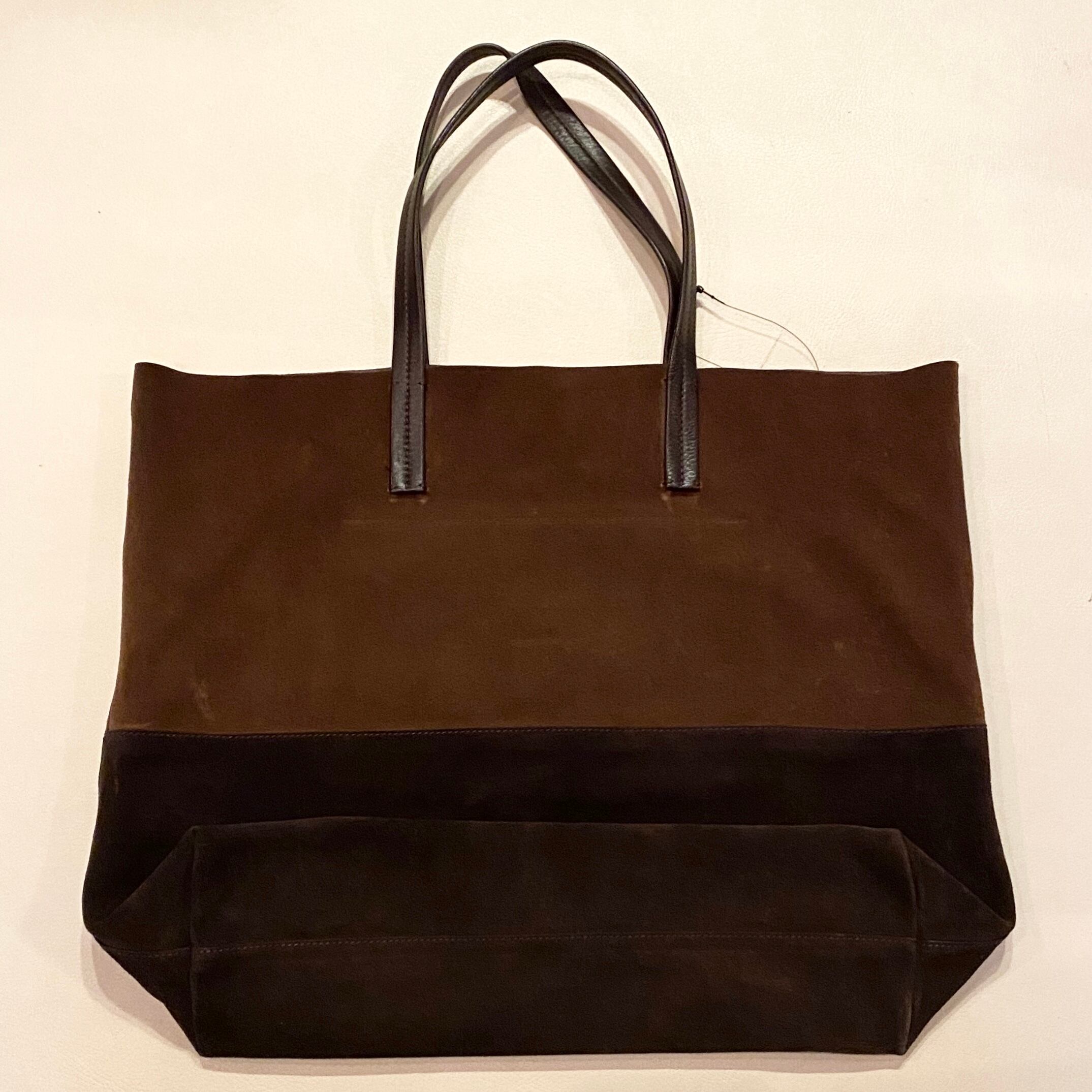 MIU MIU 2-tone leather hand bag | NOIR ONLINE