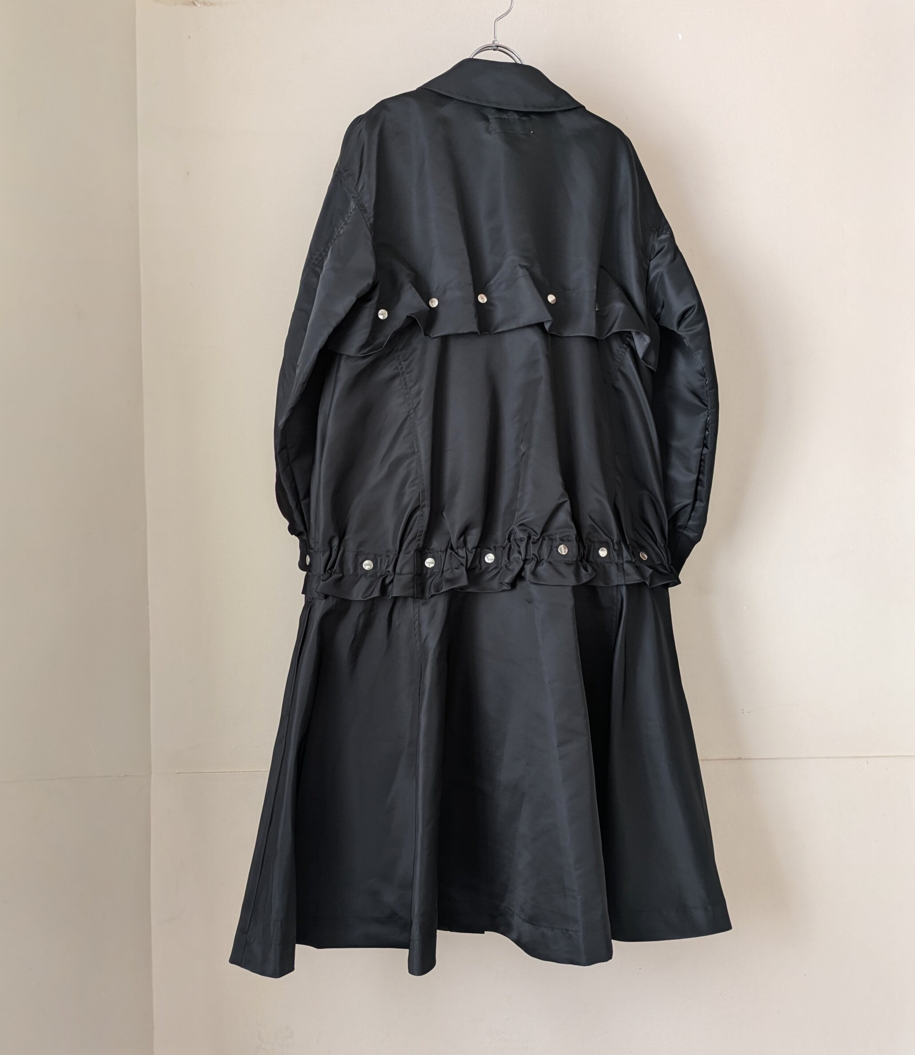 HOUGA ］ホウガ / morpho coat / black | 服と雑貨ume 大阪市北