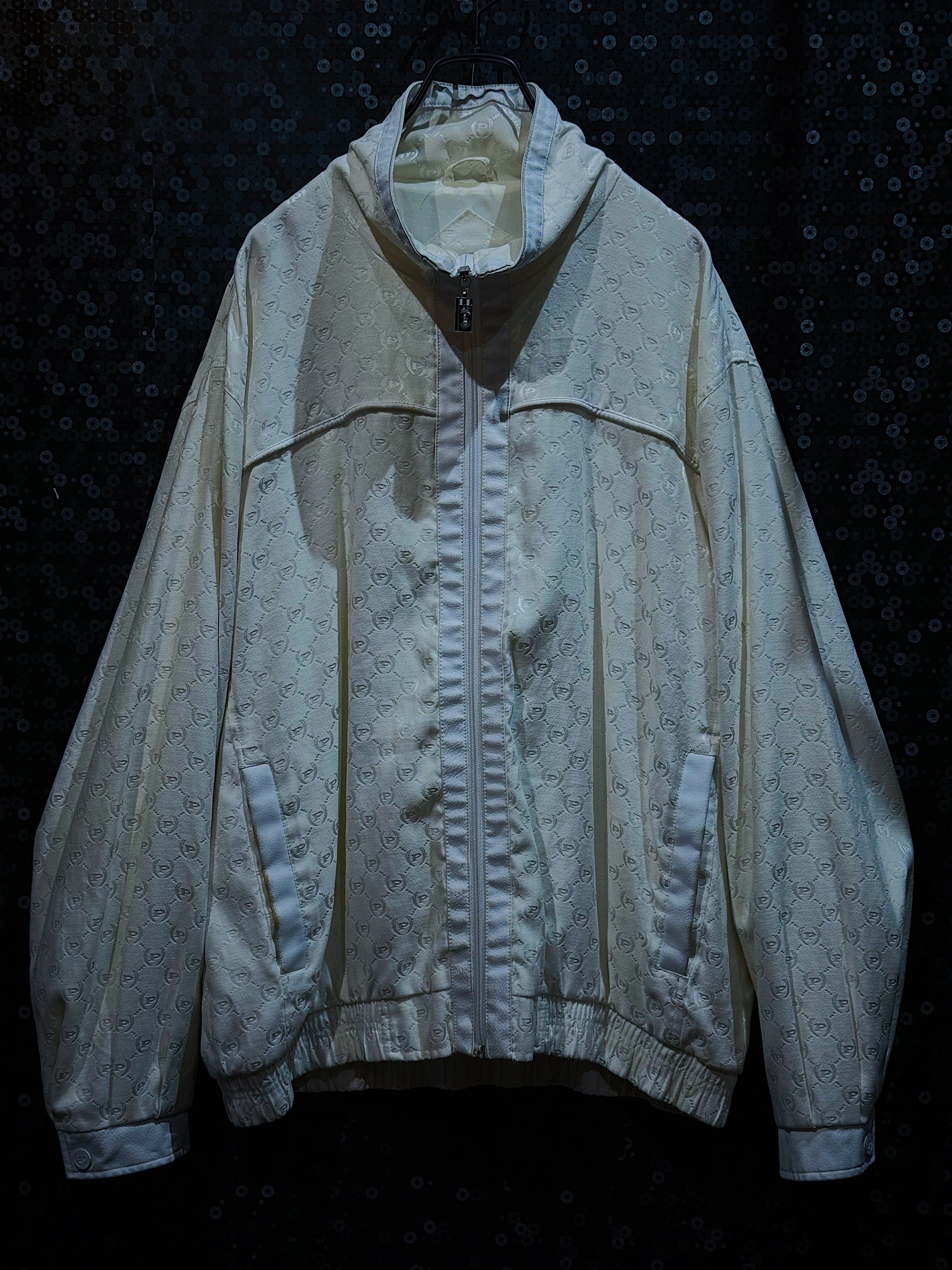 【ÆIEM】"PHAT FARM"vintage All-over Jacquard Logo Pattern track jacket