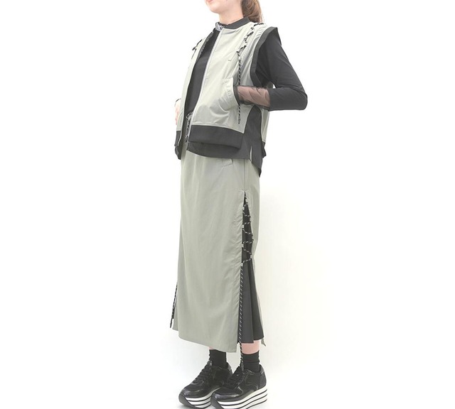 gz507kn302　カーブコードミリタリーzip vest（STUP）