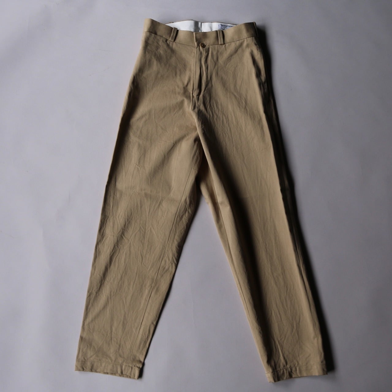 YAECA/ヤエカ CHINO WIDE TAPERED PANTS / チノ ワイドテーパード #62611 KAHKI