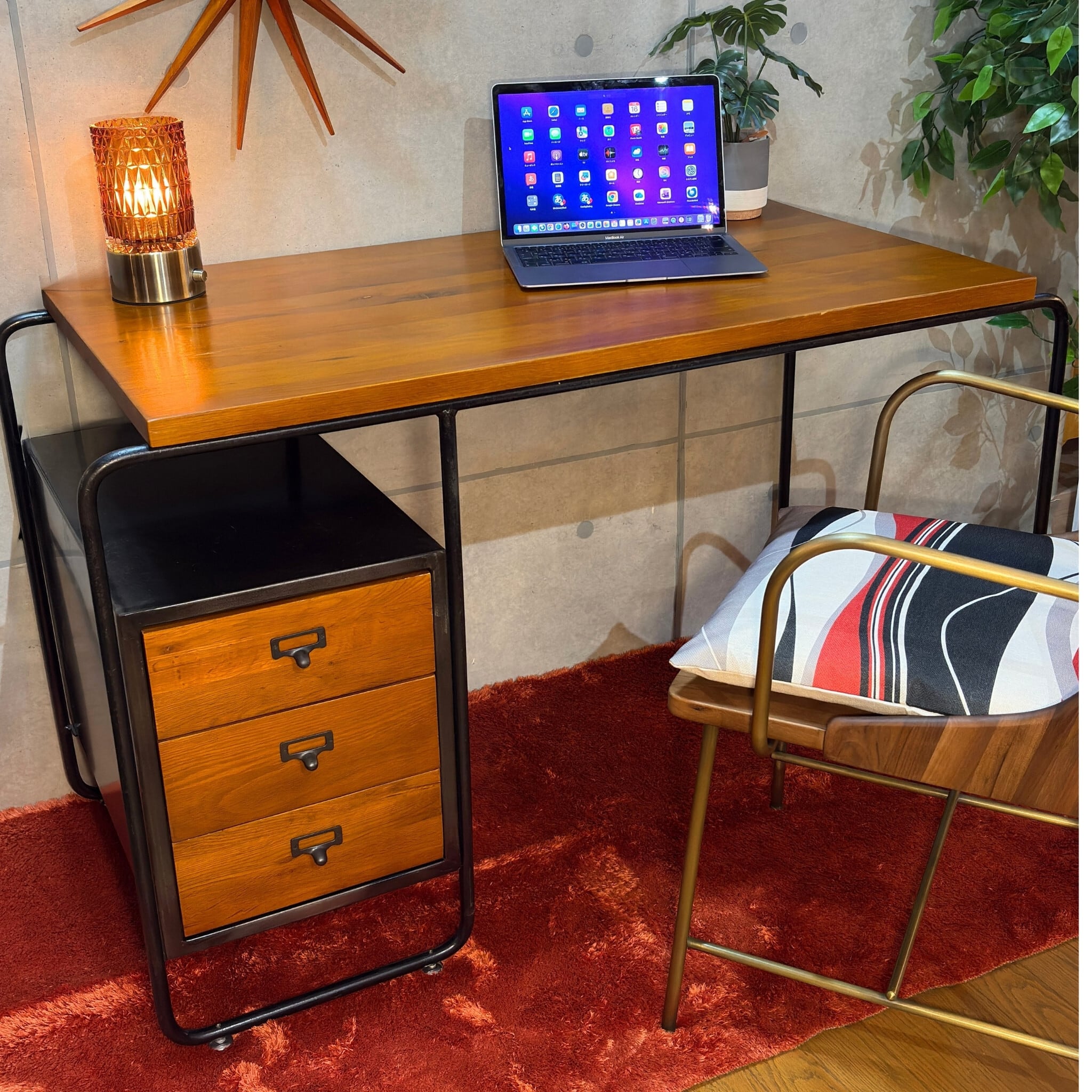 USED】ACME Furniture アクメファニチャー BELLS FACTORY DESK W120